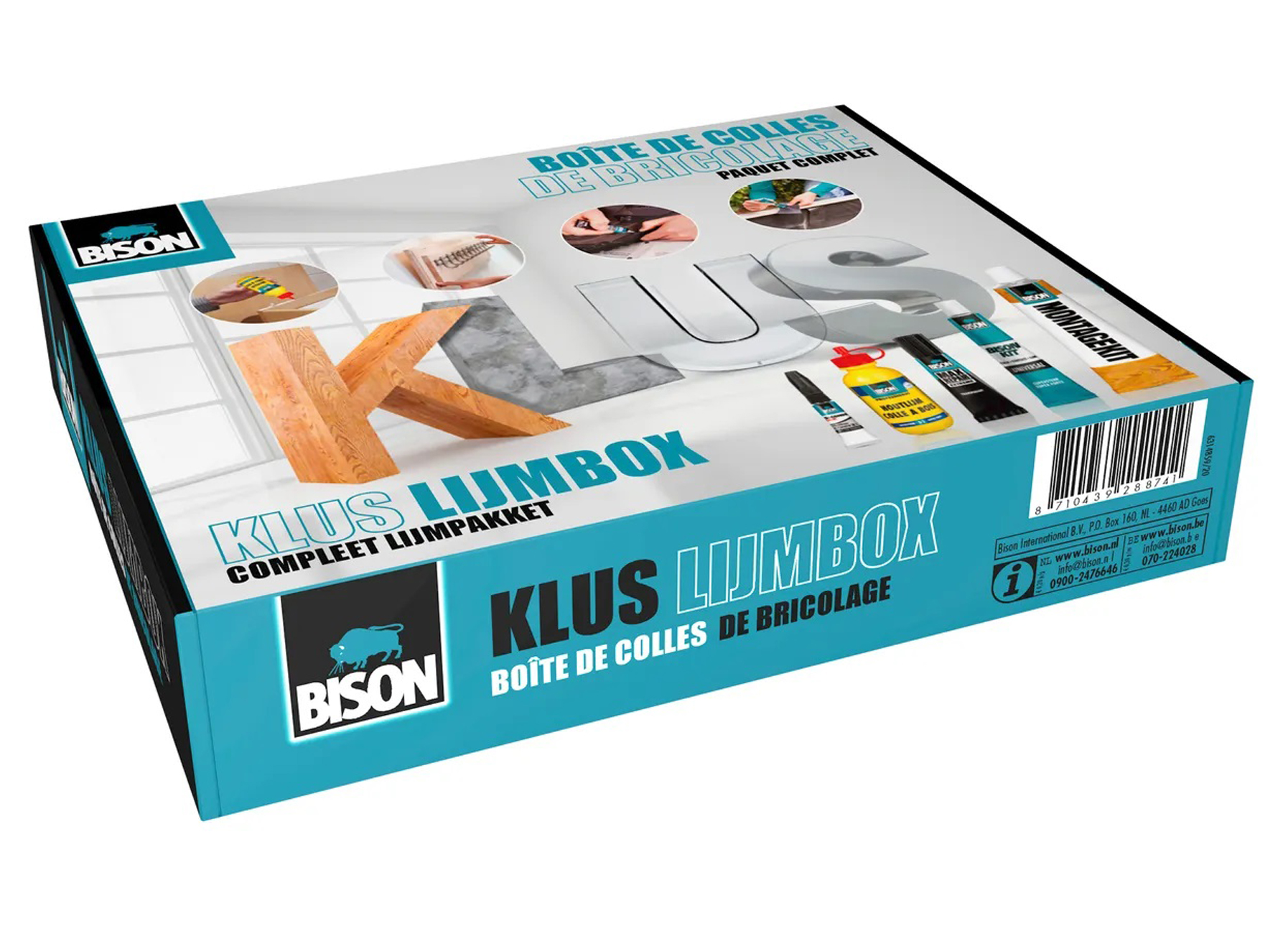 BISON KLUS LIJMBOX