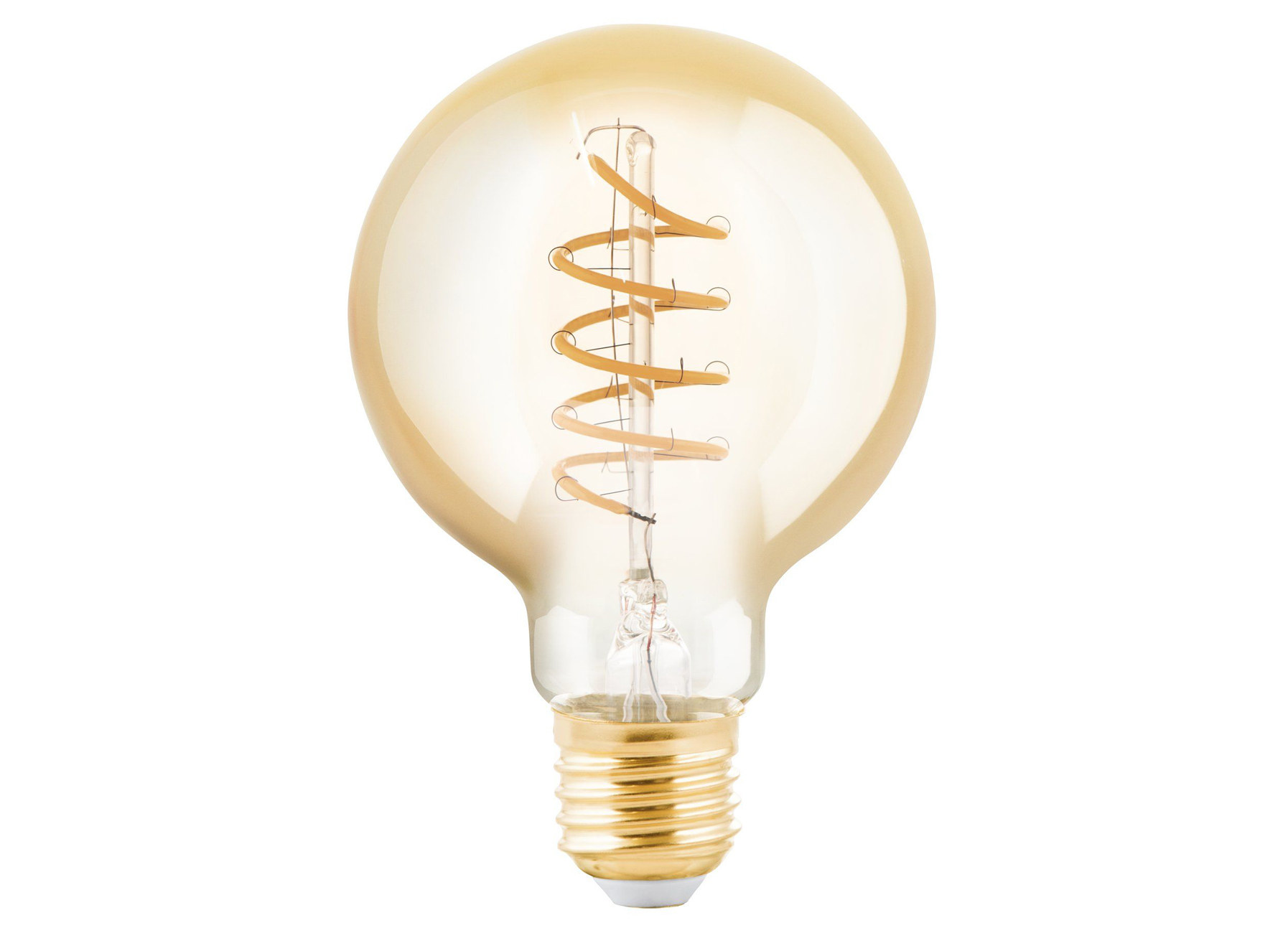 EGLO AMPOULE LED E27 Ø80MM 4W AMBRE 2200K