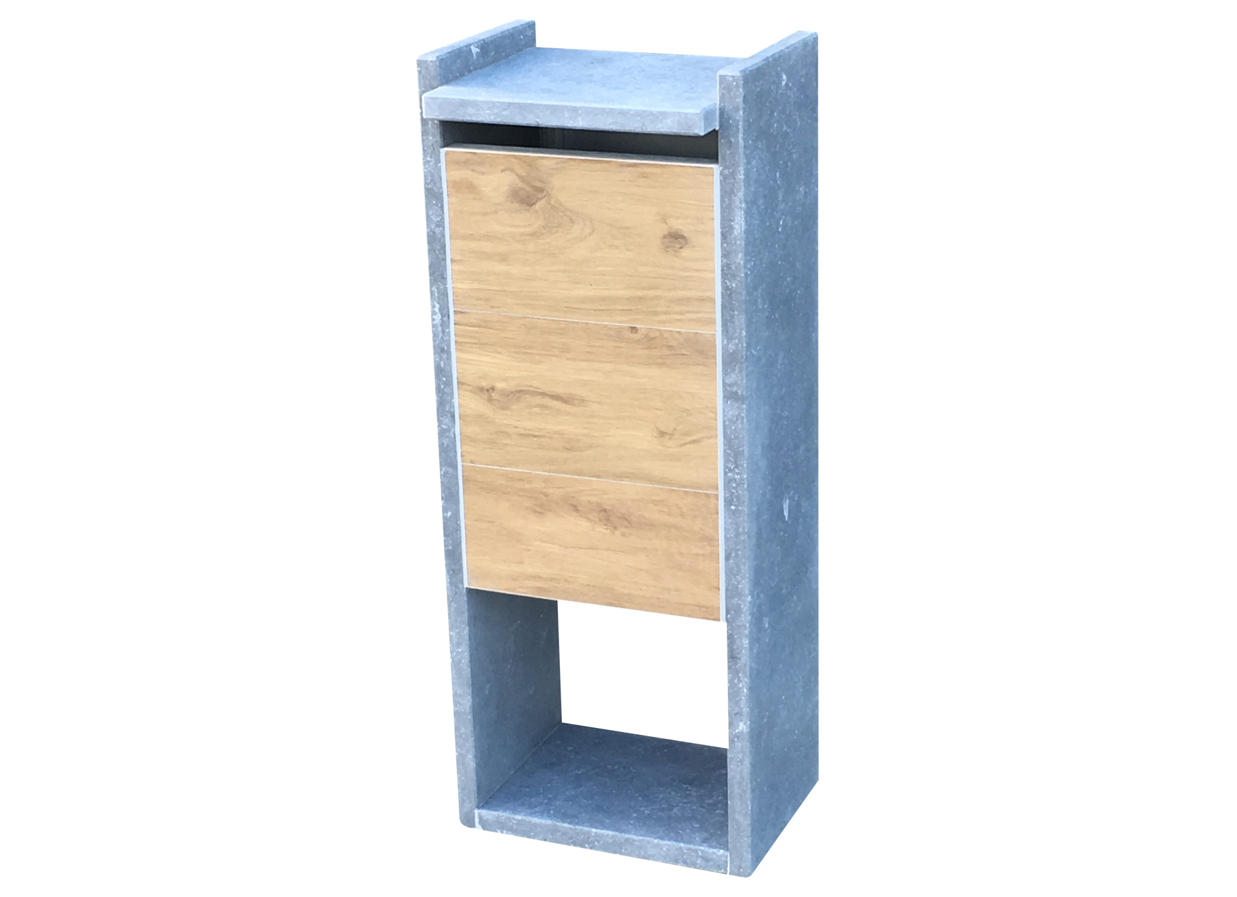 EVEREST PAKKETBRIEVENBUS BELGISCHE BLAUWSTEEN WOODLOOK