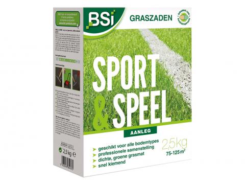 BSI SEMENCES GAZON SPORT ET JEUX 2,5 KG