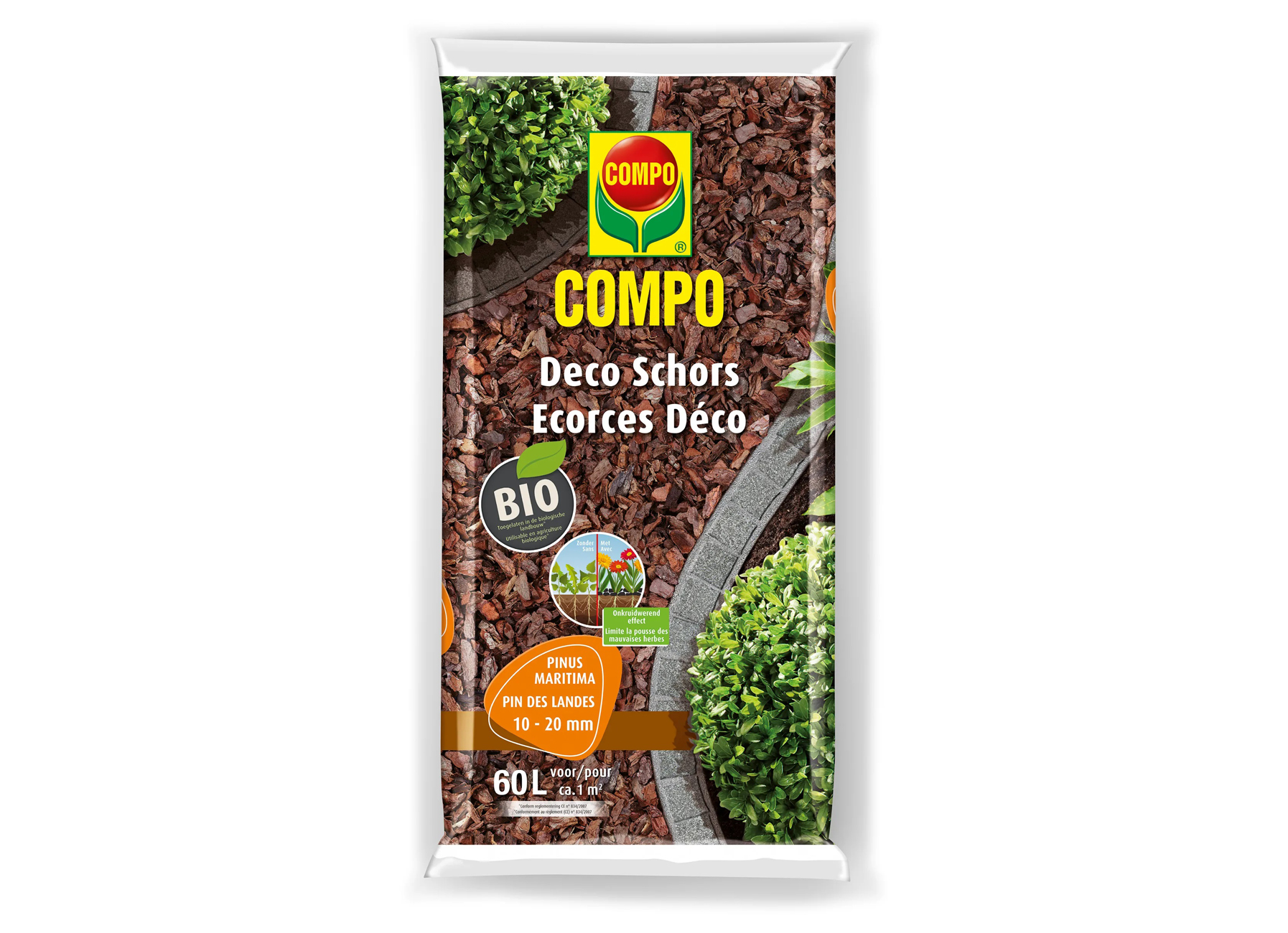 COMPO ECORCES DECO 10-20MM 60L