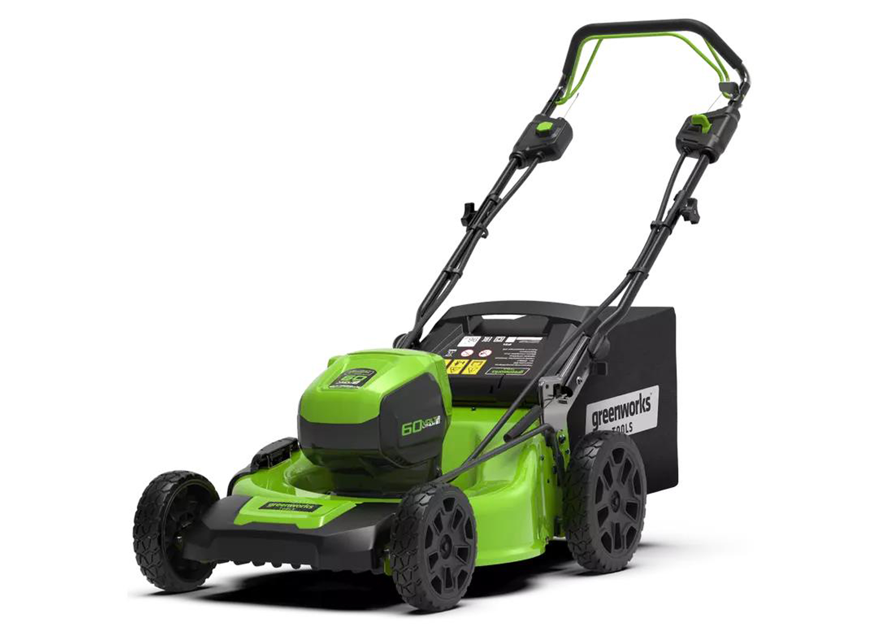 GREENWORKS GRASMAAIER GD60LM51SPK4-60V GEN 2 51CM + 60V 4AH ACCU + LADER