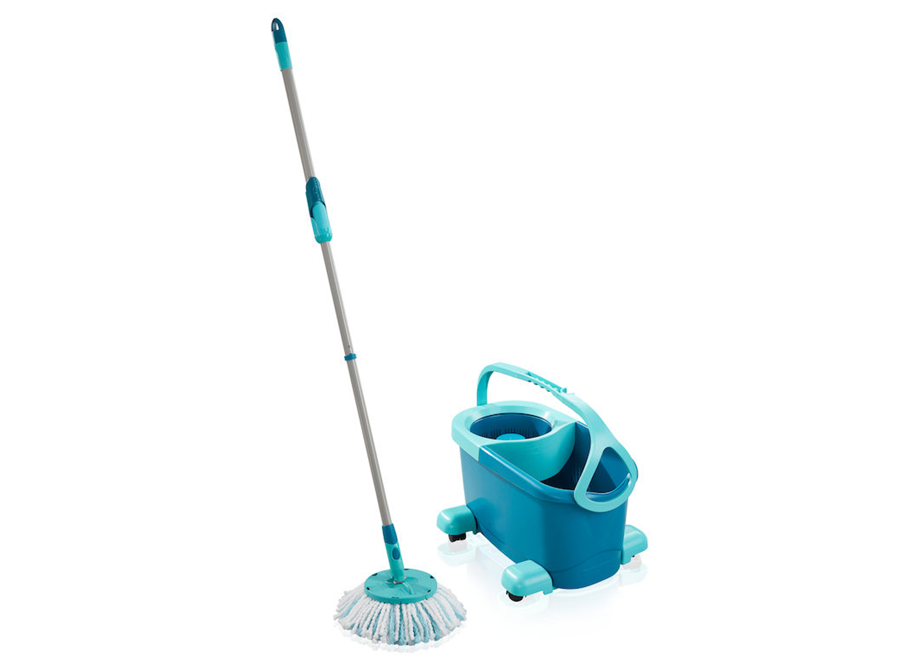 LEIFHEIT SET CLEAN TWIST DISC MOP ERGO DWEIL SET MET WIELTJES