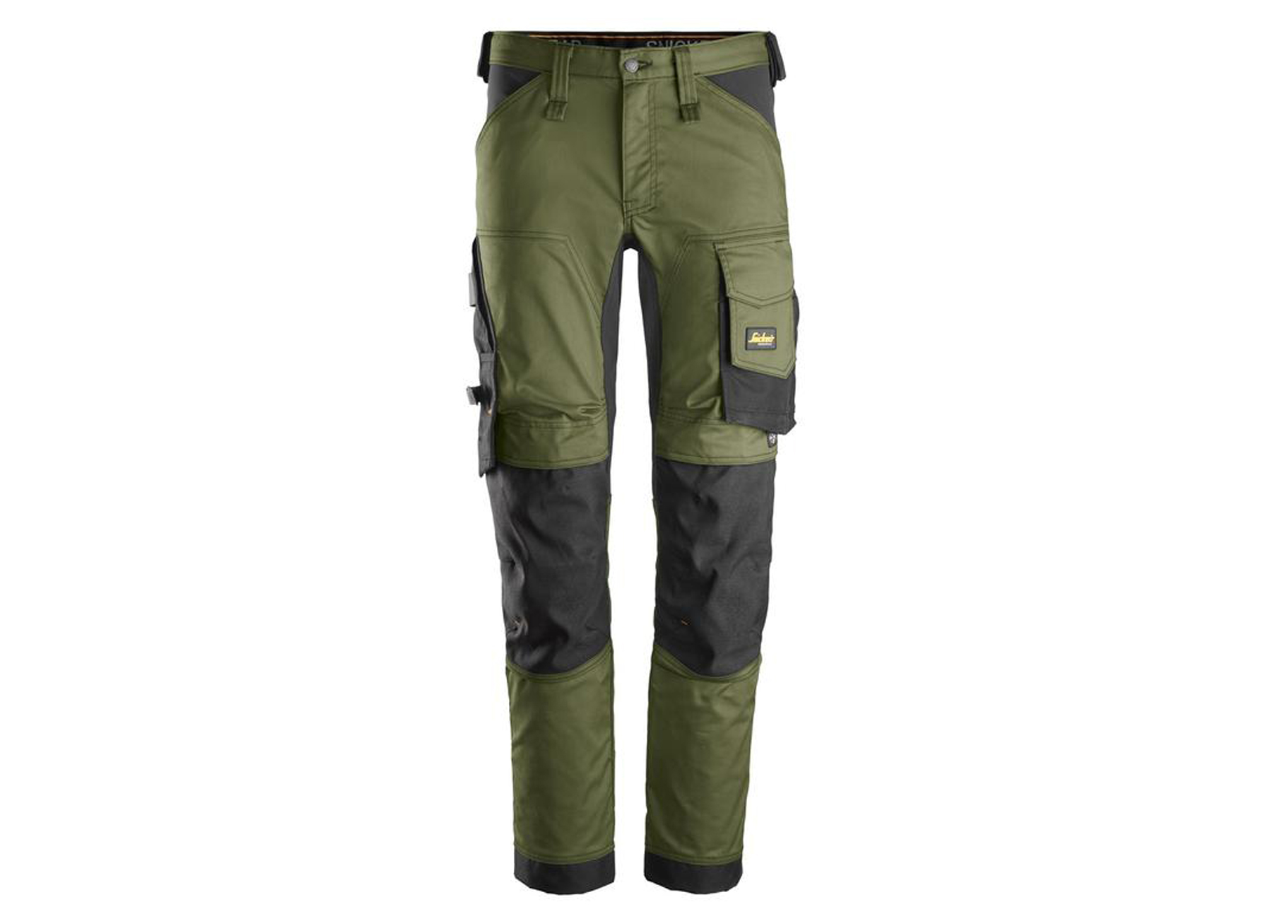 SNICKERS AW PANTALON DE TRAVAIL STRETCH VERT KHAKI T:150