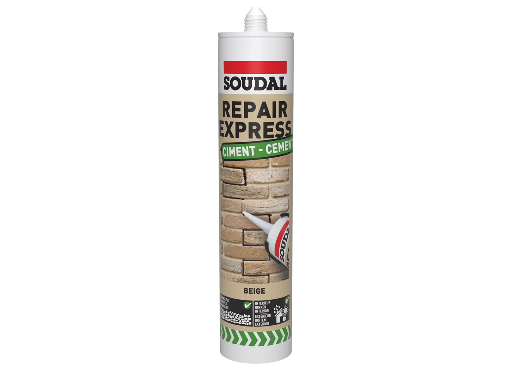 SOUDAL REPAIR EXPRESS CIMENT BEIGE 290ML