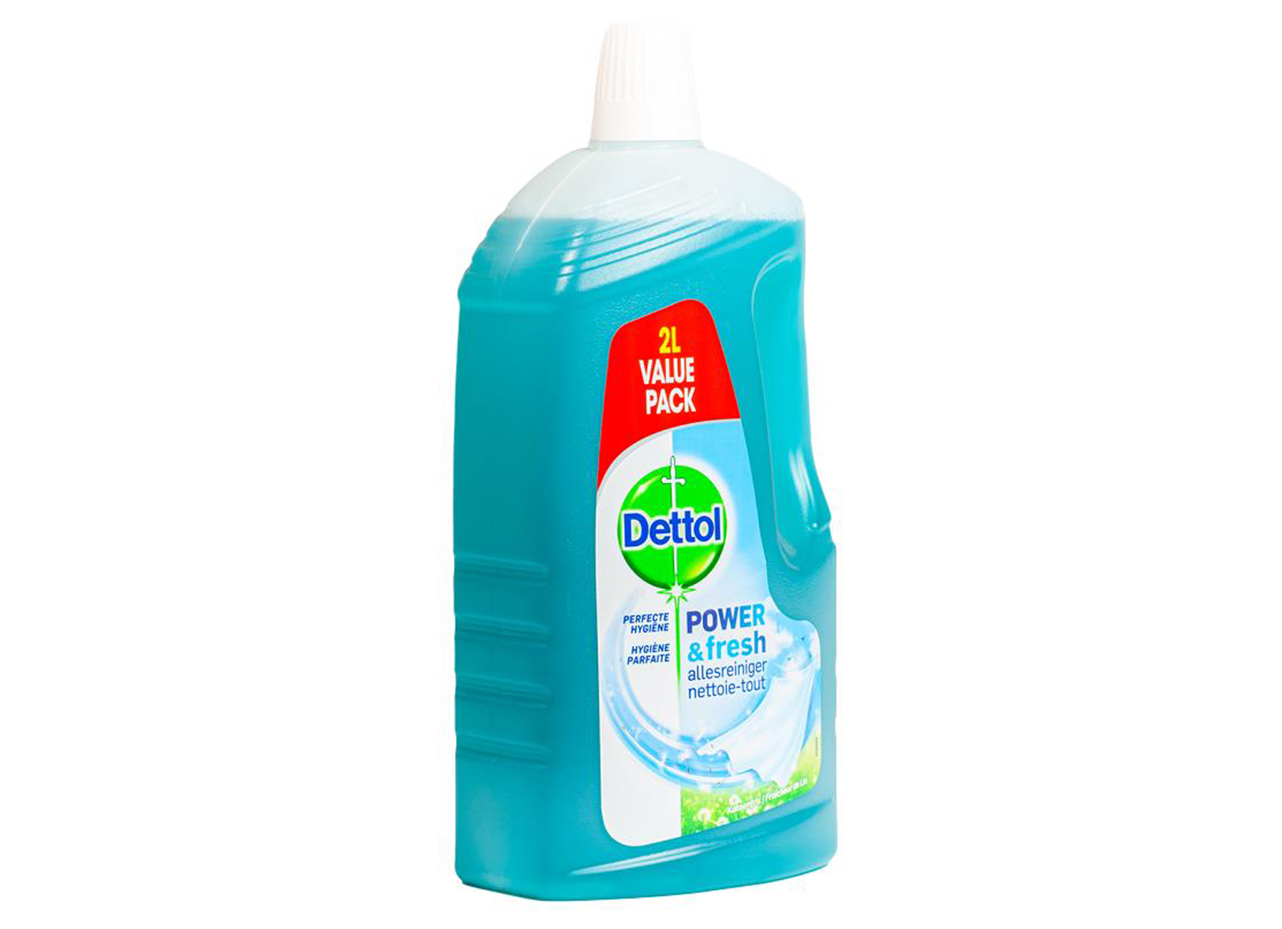 DETTOL ALLESREINIGER POWER & FRESH KATOENFRIS 2L