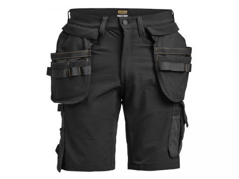 JOBMAN CRAFTSMAN SHORT STRETCH 2397 ZWART C44