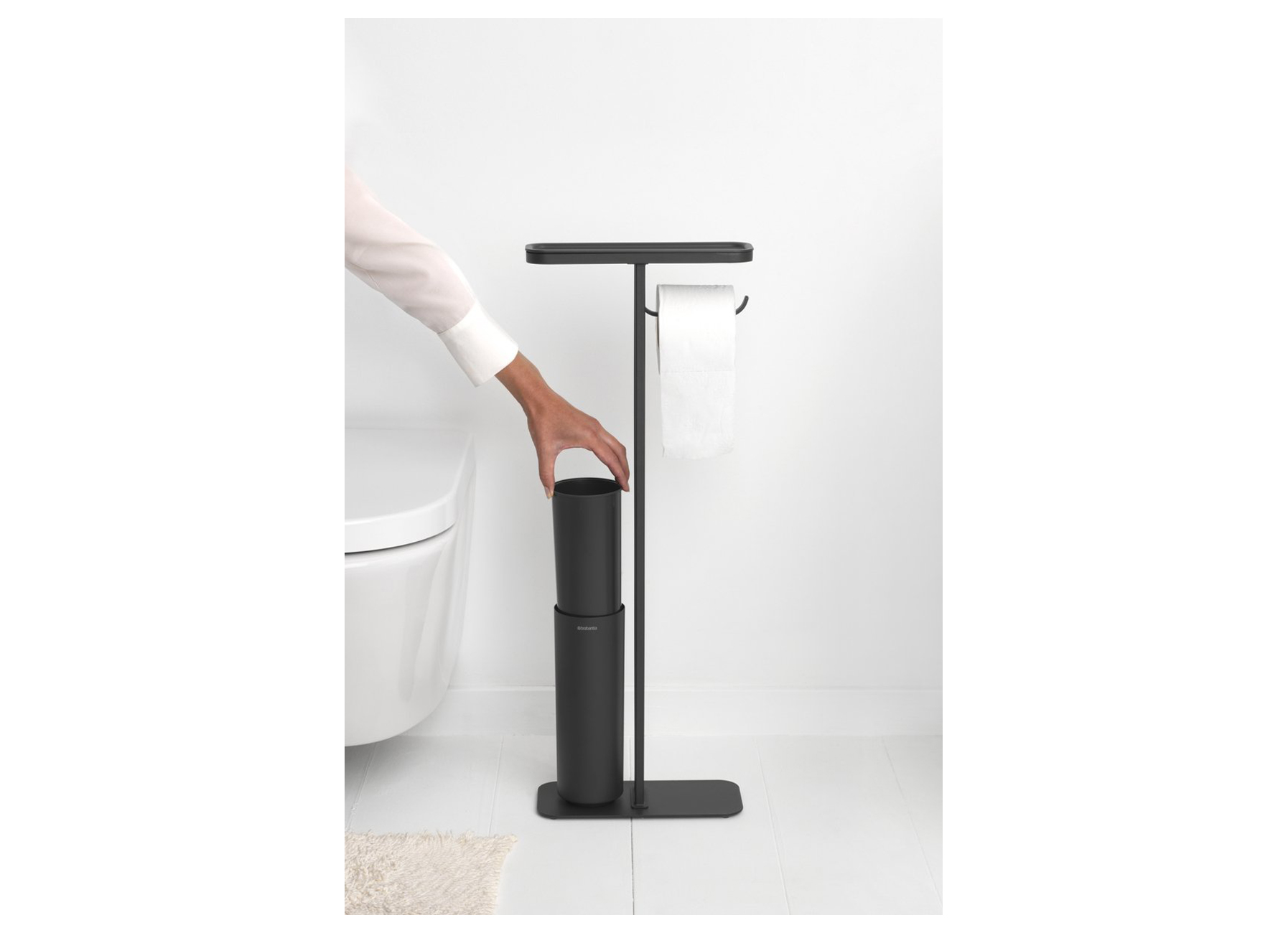 BRABANTIA MINDSET TOILETBUTLER MINERAL INFINITE GREY