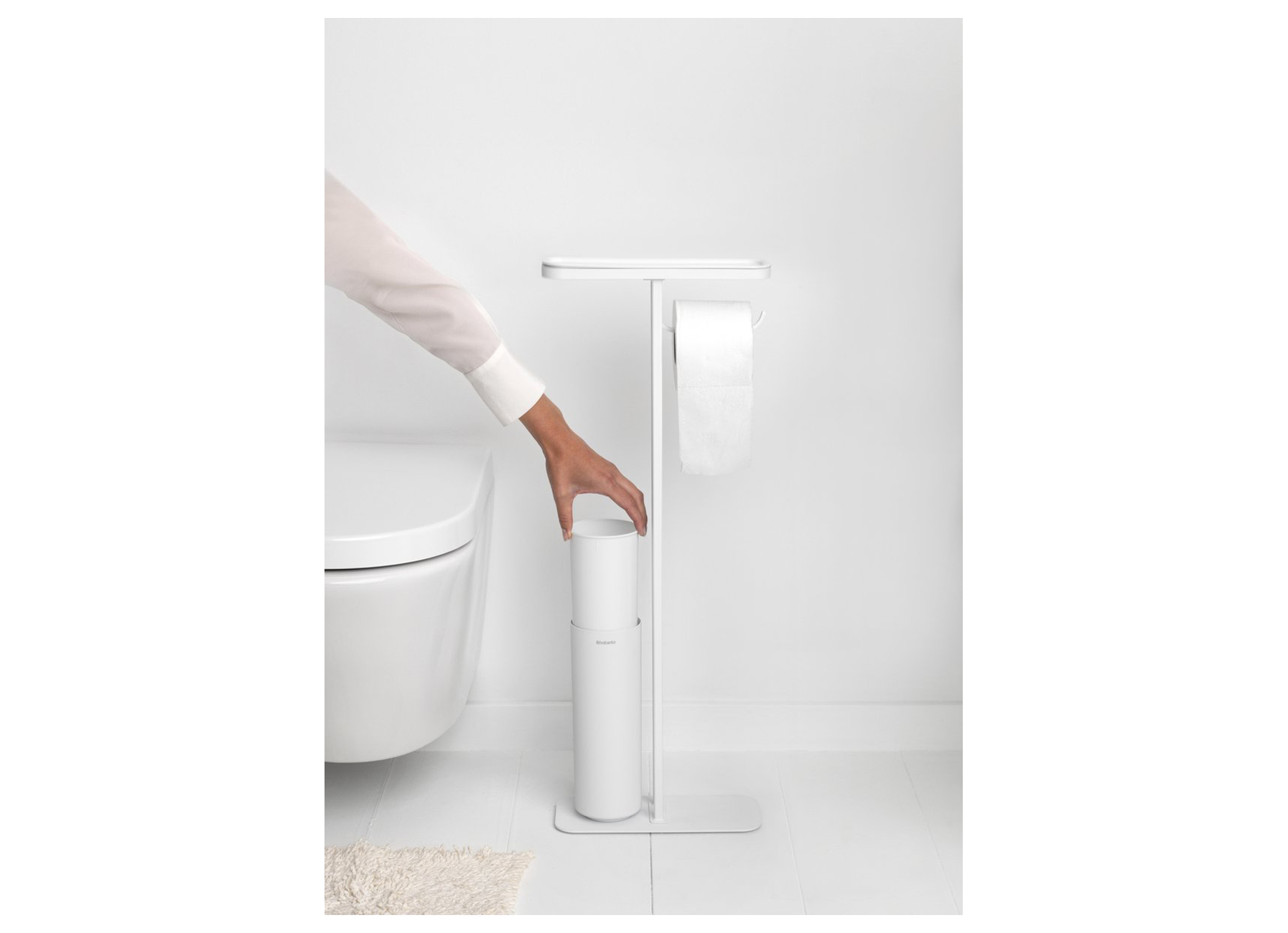 BRABANTIA MINDSET TOILETBUTLER MINERAL FRESH WHITE