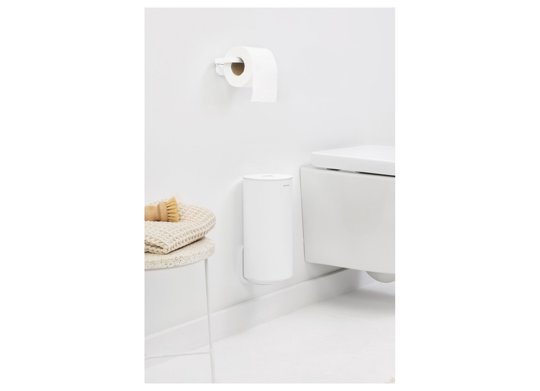 BRABANTIA MINDSET RESERVEROLHOUDER MINERAL FRESH WHITE