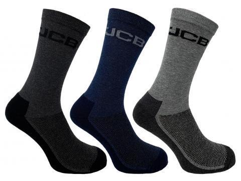 JCB CHAUSSETTES DE TRAVAIL EVERY DAY 3-PACK 39-43