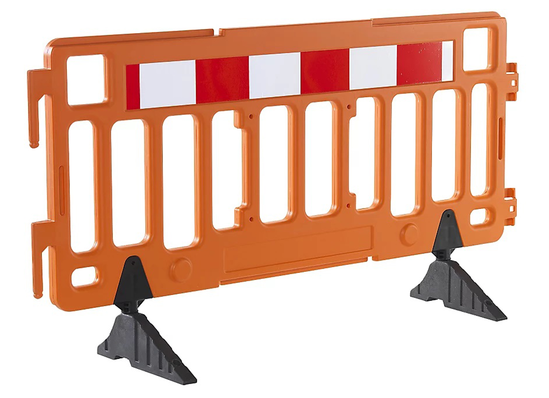 BARRIERE DE CHANTIER PLASTIQUE ORANGE 2M