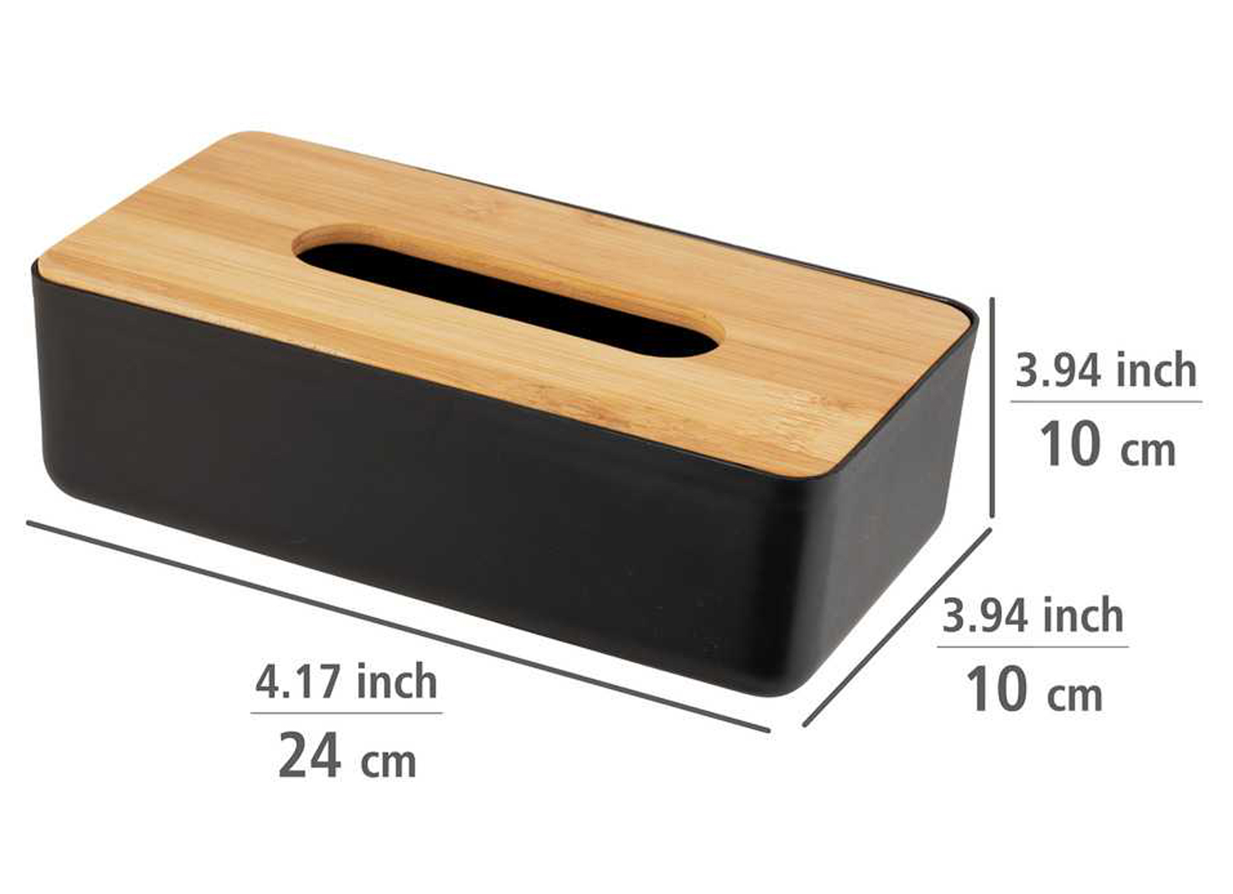 BOITE A MOUCHOIRES ROTELLO NOIR