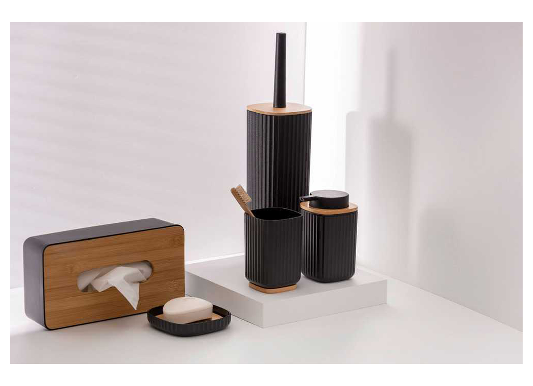 BOITE A MOUCHOIRES ROTELLO NOIR