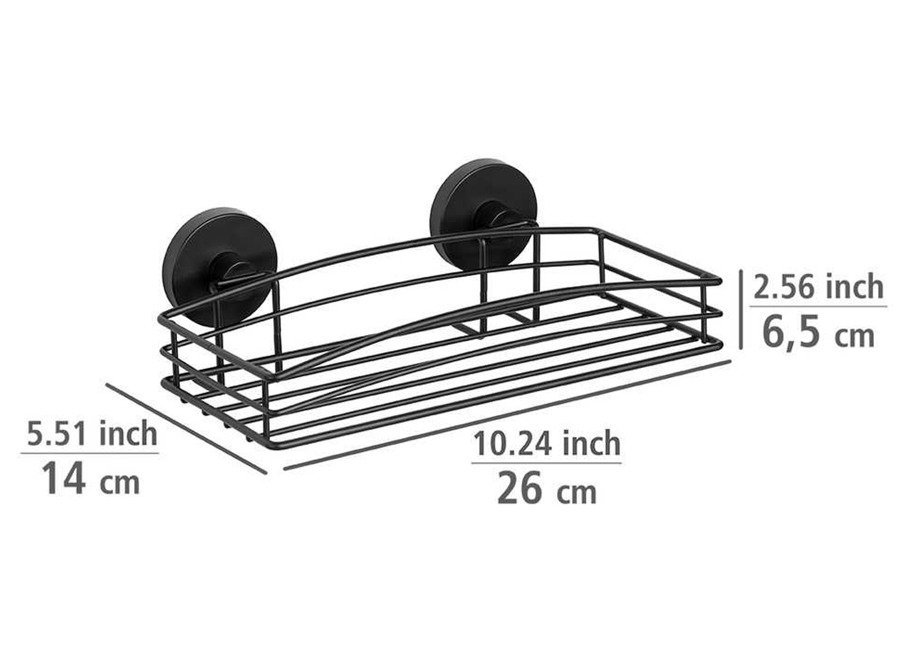 WANDREK PAVIA VACUUM-LOC ZWART