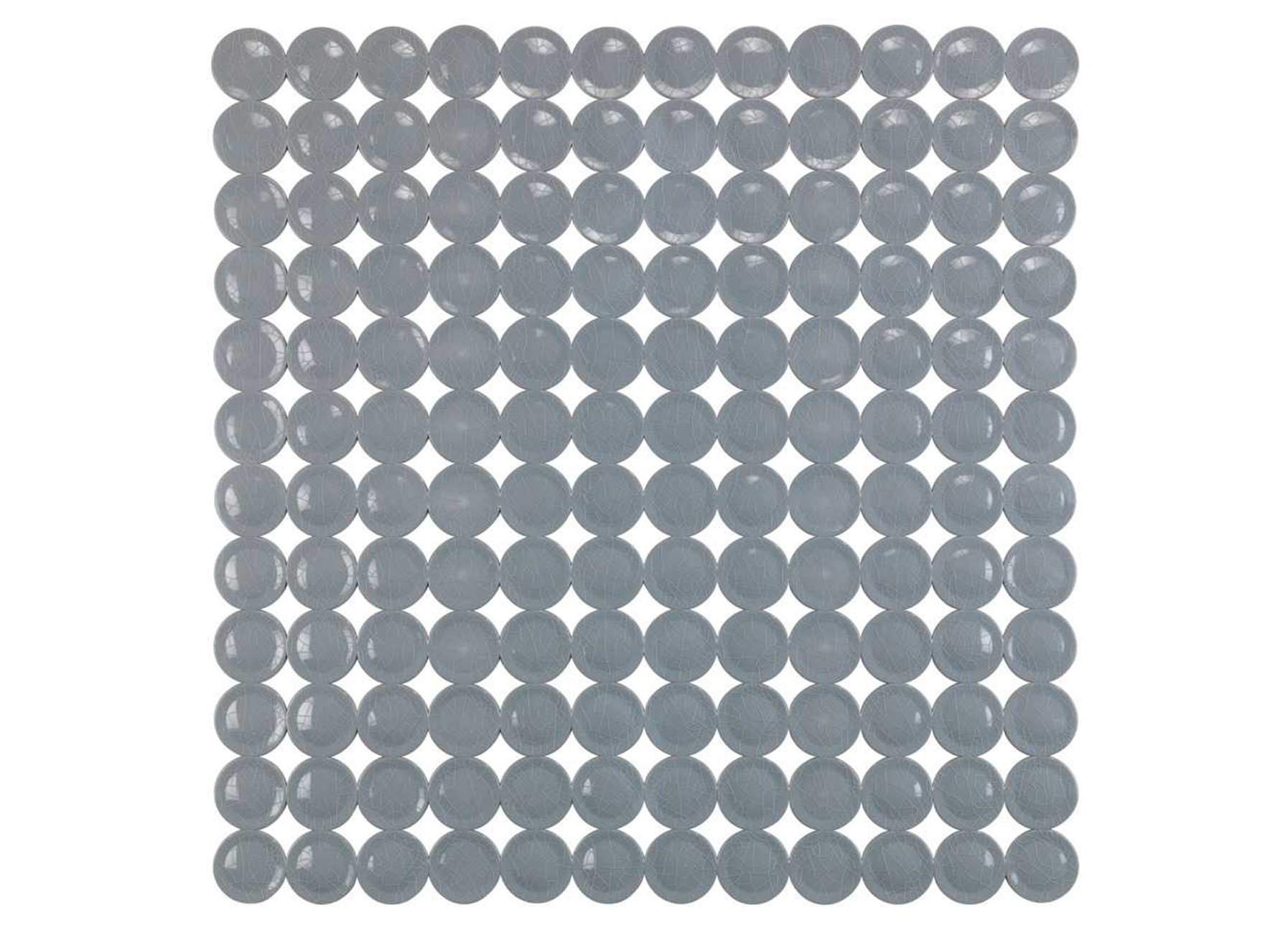 TAPIS DE DOUCHE ANTIDERAPANT BELEM 54X54CM GRIS