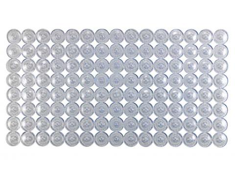 TAPIS DE BAIN ANTIDERAPANT BELEM 67,5X36CM TRANSPARANT