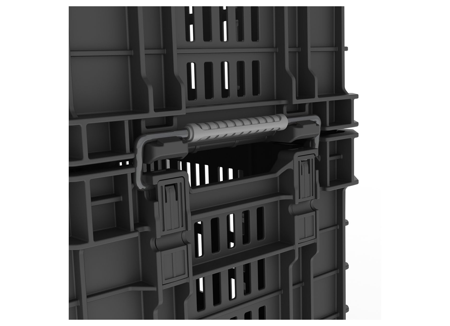 PRO GEAR CRATE 22 CAISSE DE RANGEMENT NOIR 56X34,5X16,5CM