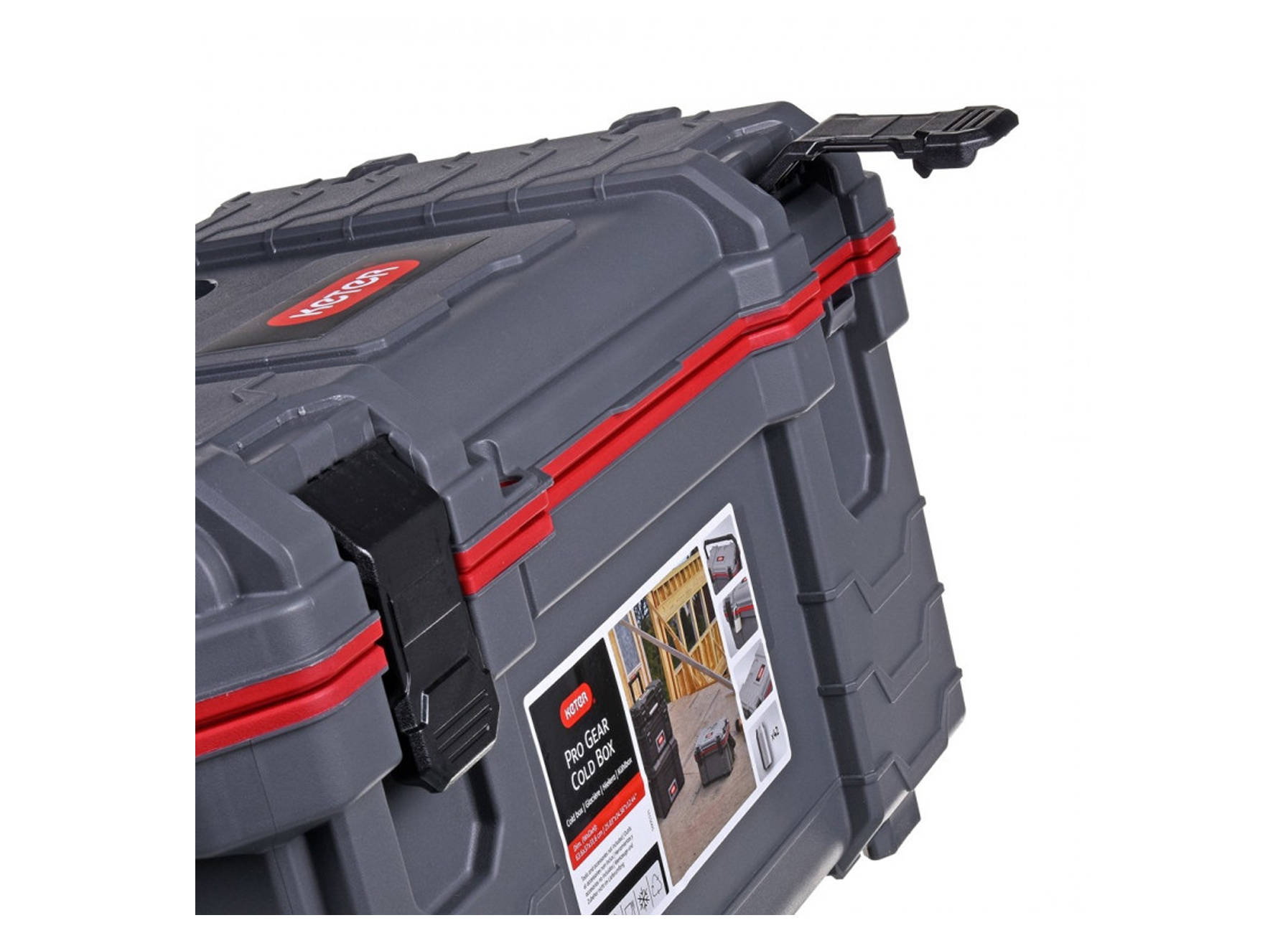 PRO GEAR KOELBOX GRIJS 63,6X37X31,6CM