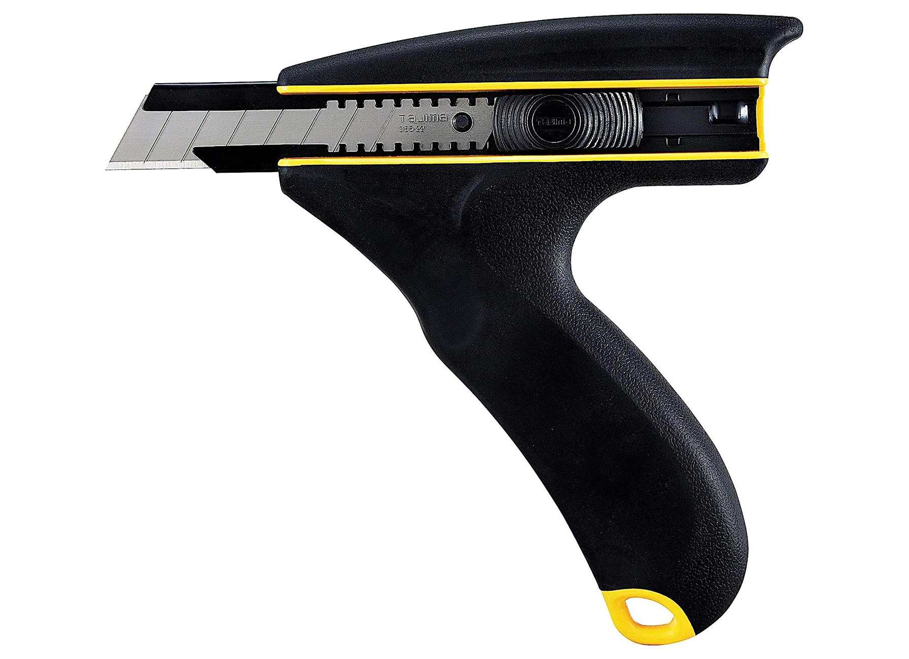 CUTTER AVEC POIGNEE PISTOLET STRONG-J GRIP DC-690 + 10 LAMES EXTRA RIGIDE