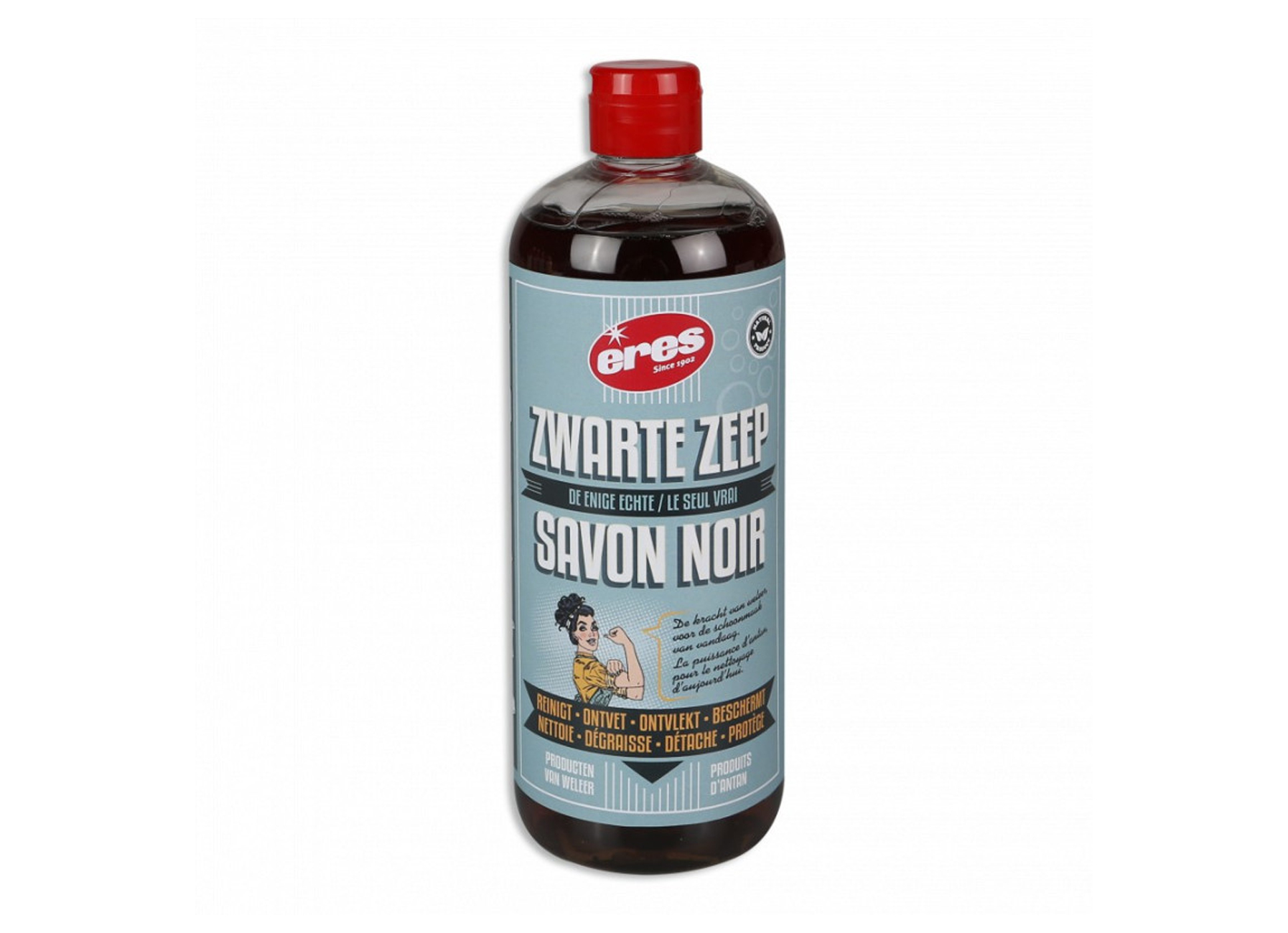 ERES ZWARTE ZEEP VLOEIBAAR DOP 750ML