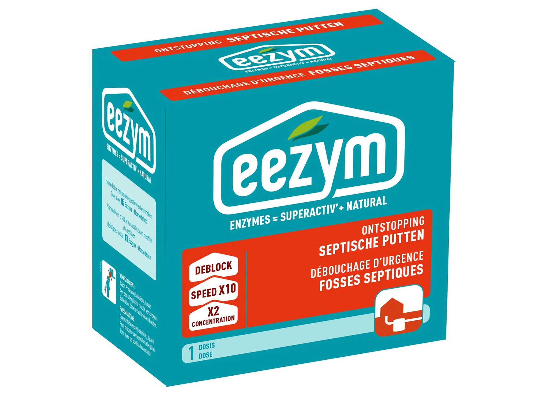 EEZYM DRINGENDE ONTSTOPPING SEPTISCHE PUTTEN 500G