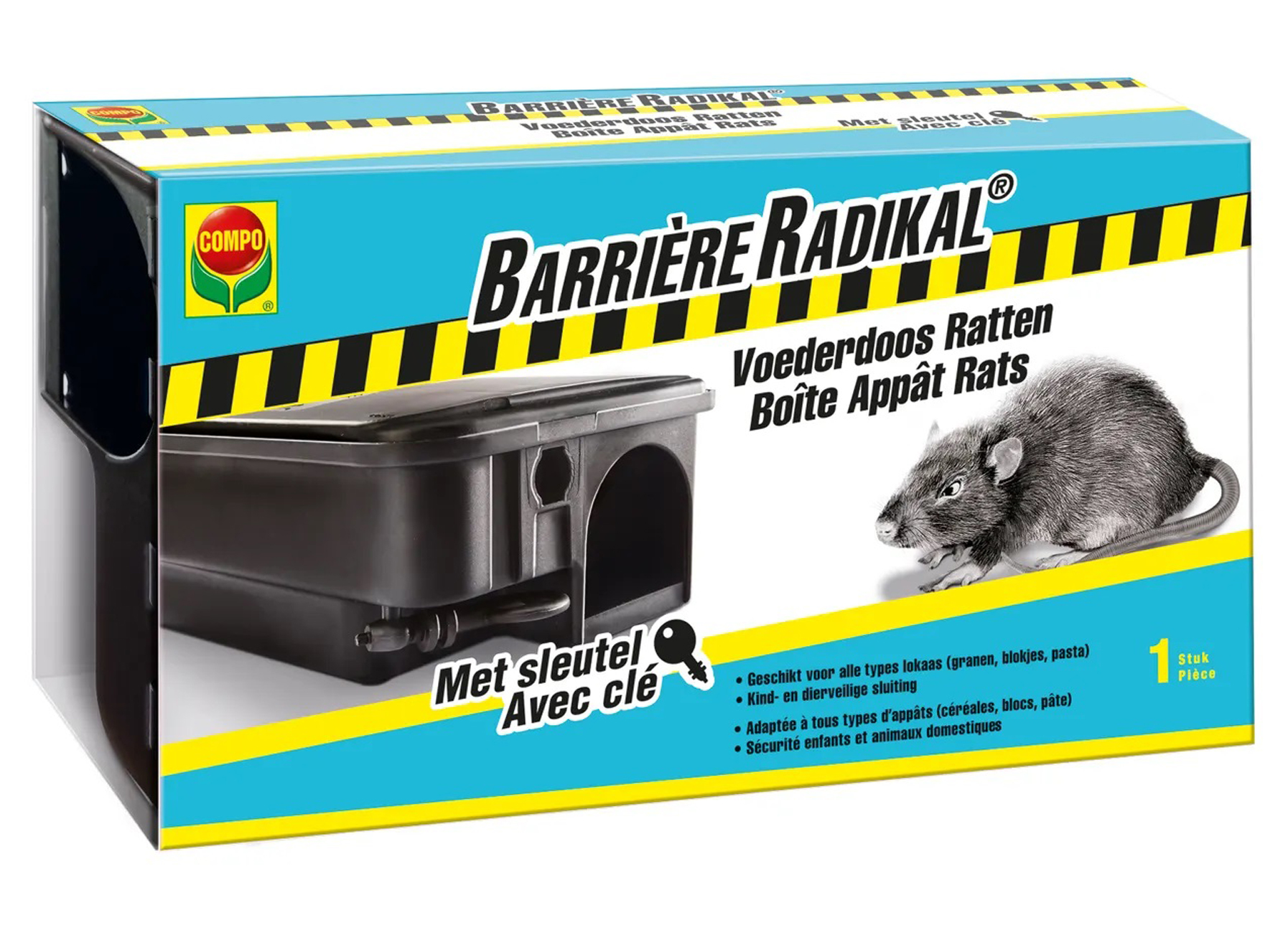 COMPO BARRIERE RADIKAL BOITE APPAT RATS