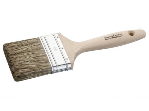 PLATTE BORSTEL BEITS 80MM BRUINE HAAR-MIX FSC 8153