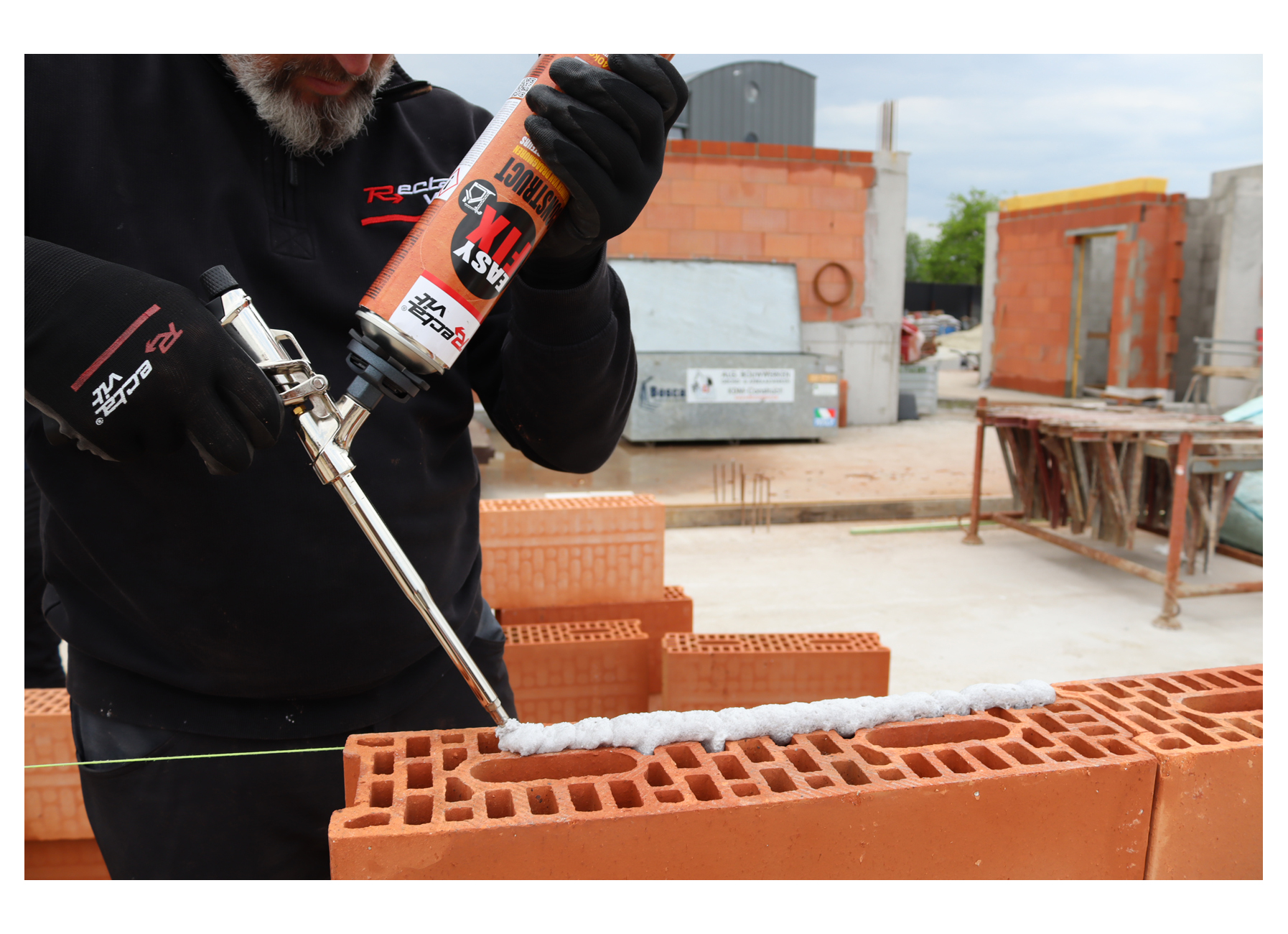 RECTAVIT EASY FIX CONSTRUCT POUR BLOCS TREILLIS A COLLER COMBIBOX