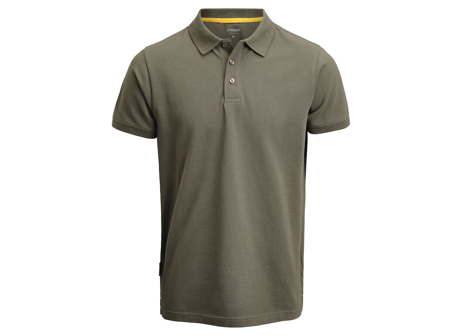 JOBMAN POLOSHIRT 5566 M OLIJFGROEN