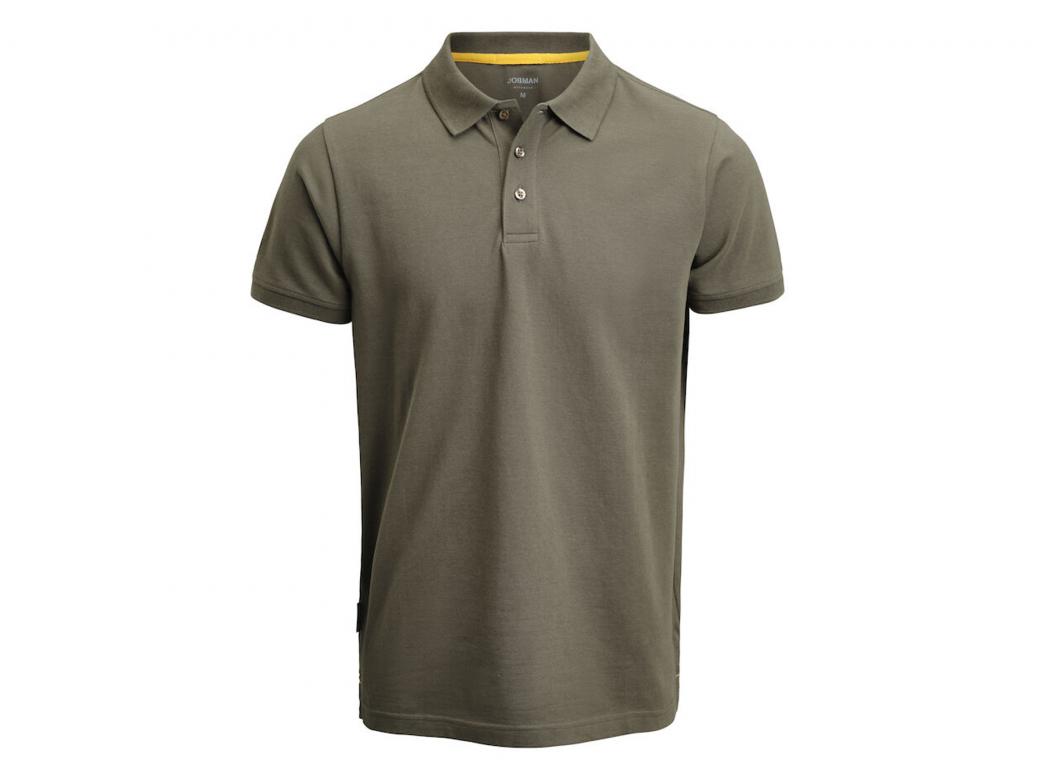 JOBMAN POLOSHIRT 5566 XXXL OLIJFGROEN