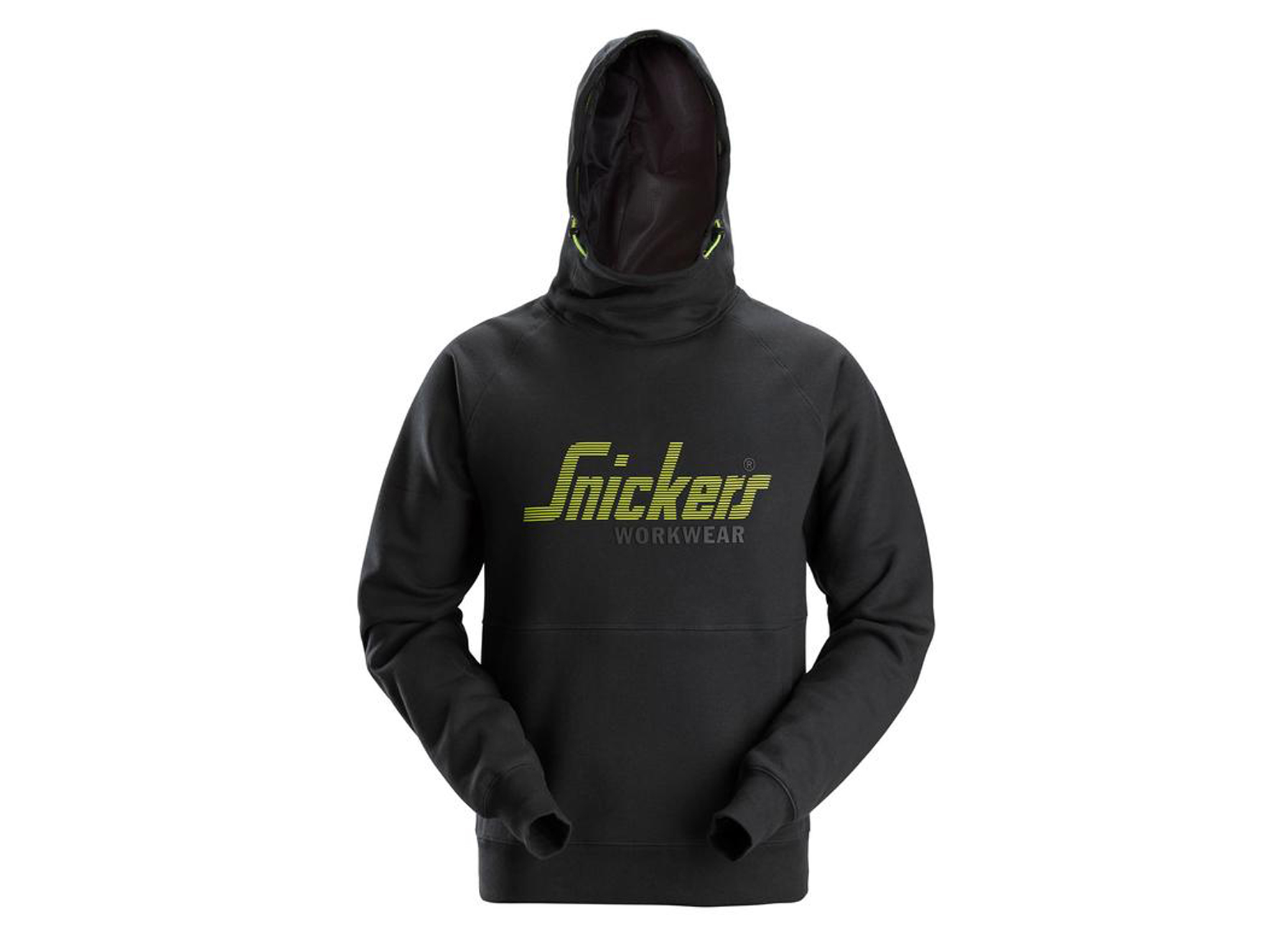 SNICKERS SWEAT A CAPUCHE LOGO 2845 NOIR T: M