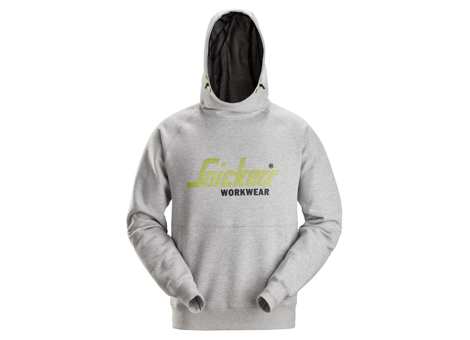 SNICKERS SWEAT A CAPUCHE LOGO 2845 GRIS MELANGE T: M