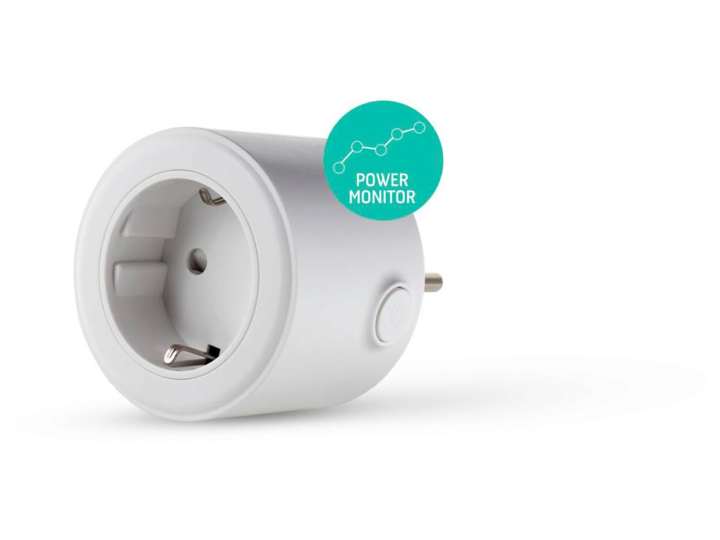 QNECT SMART STOPCONTACT MET ENERGIEMONITOR 16A WIT