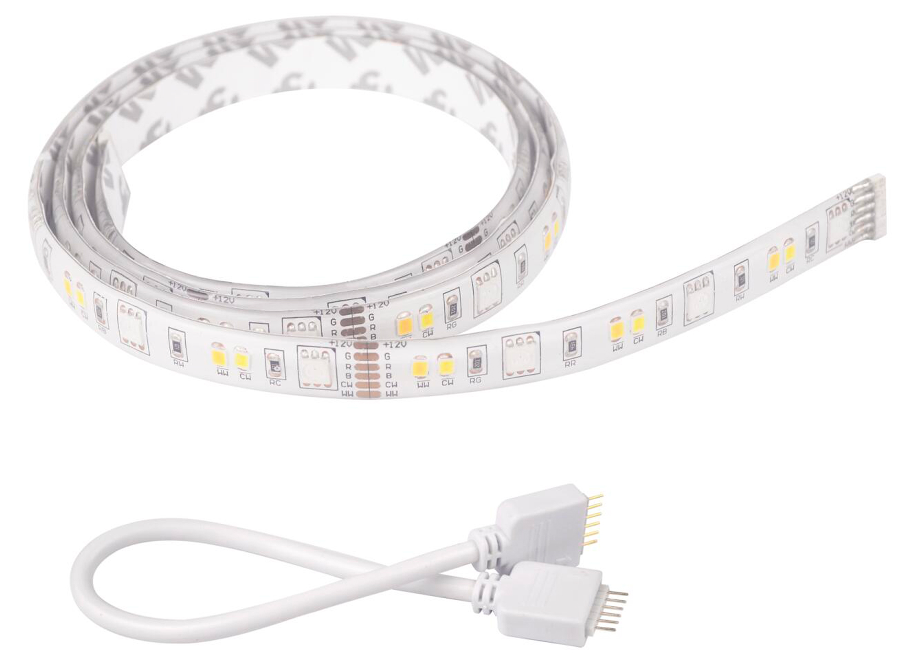 QNECT EXTENSION DE BANDE LED INTELLIGENTE MULTICOULEUR RGB 1M