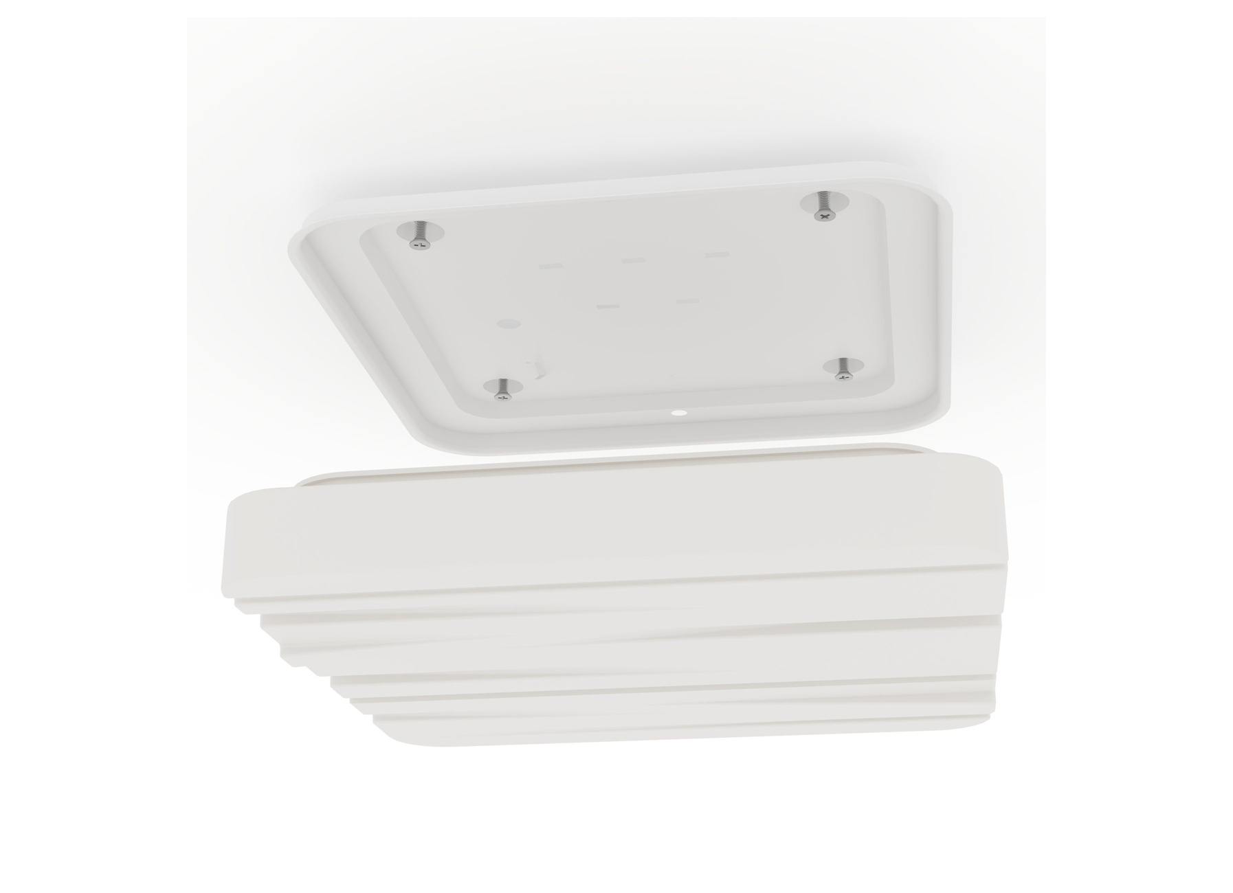 EGLO PLAFONNIER FERENTINO 280X280X60MM BLANC