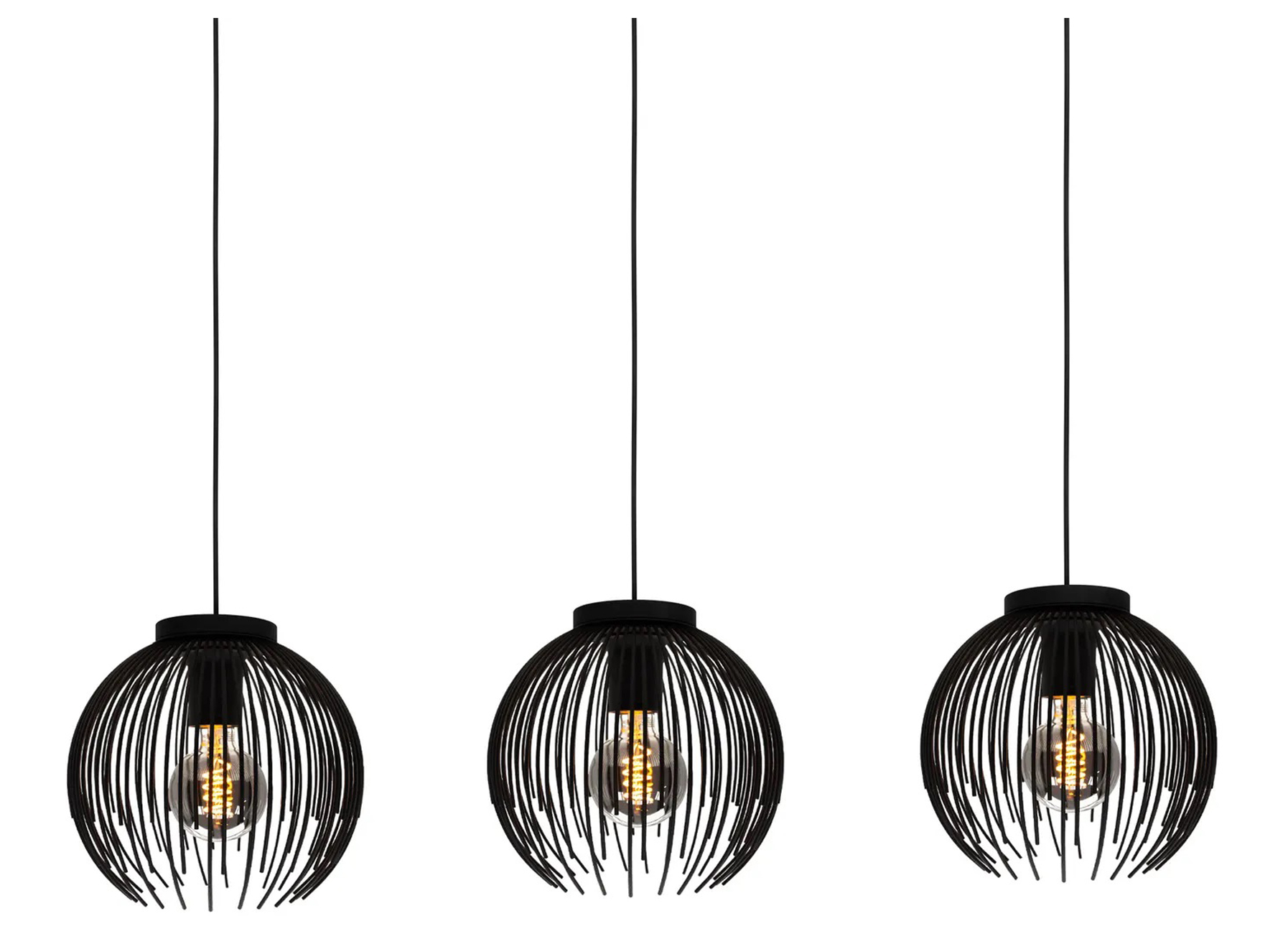 EGLO SUSPENSION ALHABIA 3XE27 ACIER NOIR