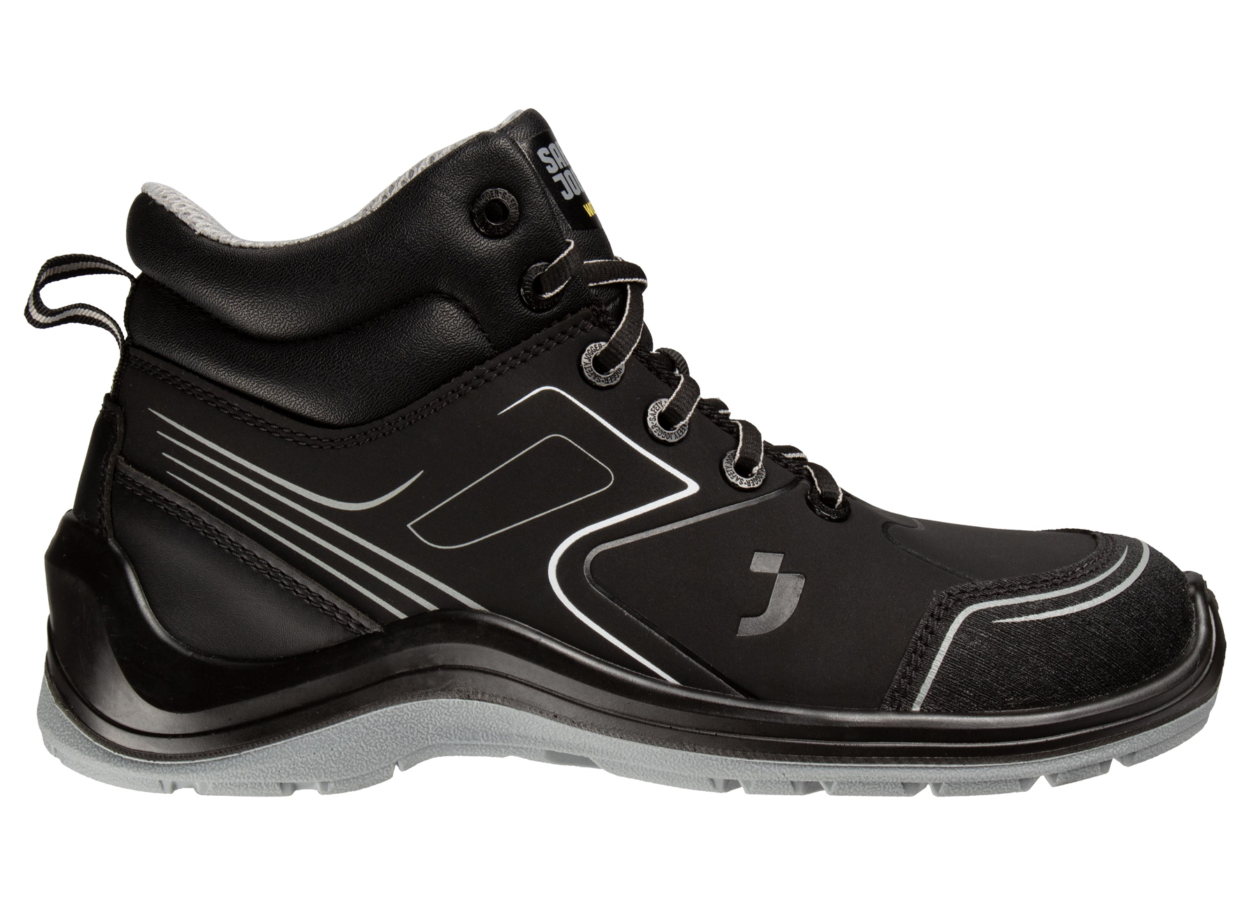 SAFETY JOGGER WERKSCHOEN FLOW S3 MID ESD SRC BLACK 42