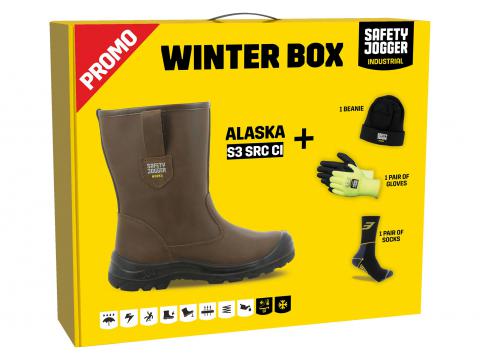 SAFETY JOGGER BOTTE DE SECURITE PROMOALASK S3 SRC BROWN 44