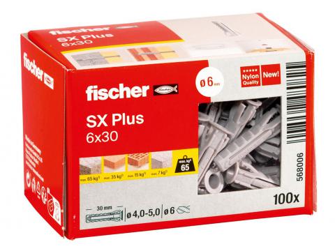 FISCHER SX PLUS 6X30 100 PCS