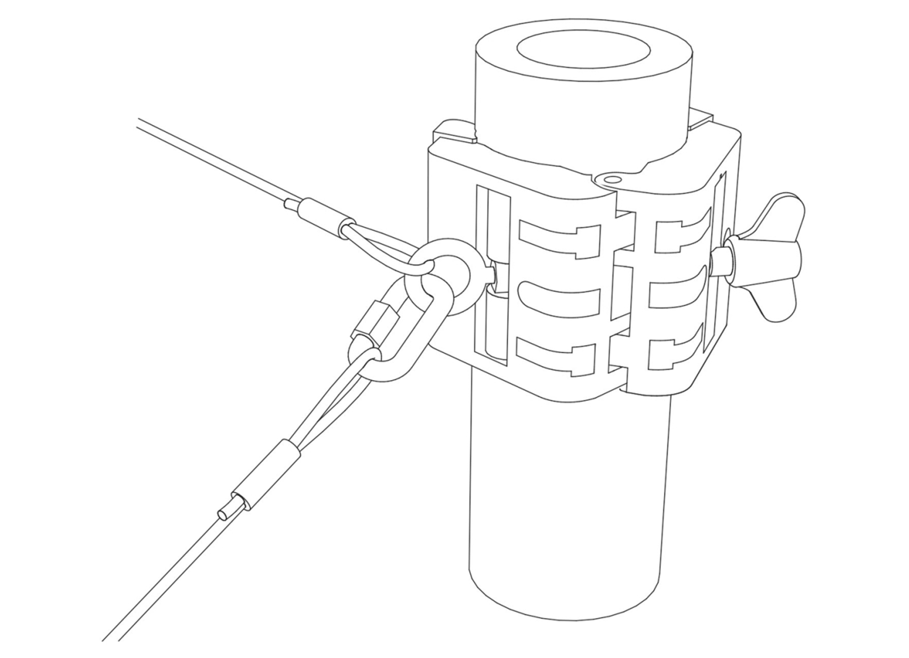 PIHER MULTICLAMP GEPERST OOG