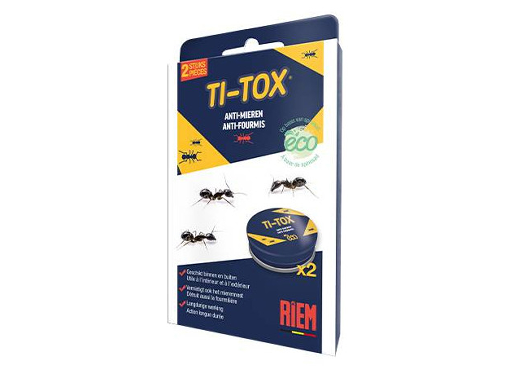 RIEM TI-TOX ANTI-MIEREN 2 LOKDOZEN