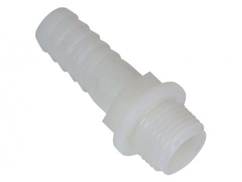 SLANGPILAAR NYLON RECHT Ø12MM M 3/8''