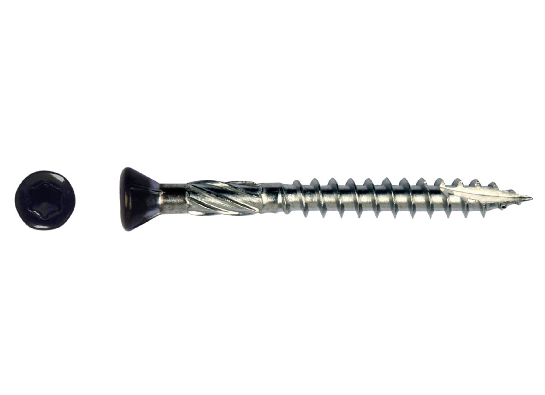 VIS POUR BARDAGE TETE NOIRE Ø4X40MM C2 - 50 PIECES