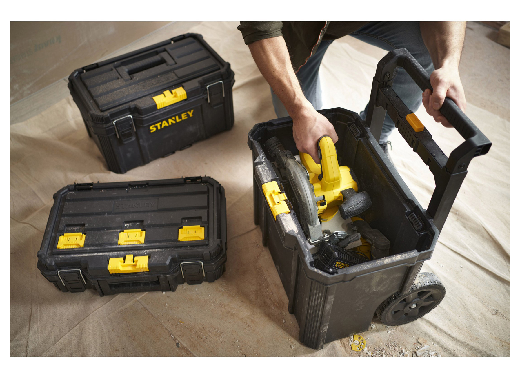 STANLEY QUICKLINK GEREEDSCHAPSWAGEN 3IN1