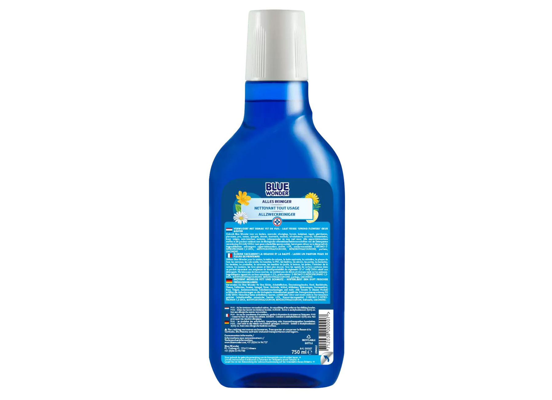 BLUE WONDER ALLES REINIGER 750 ML