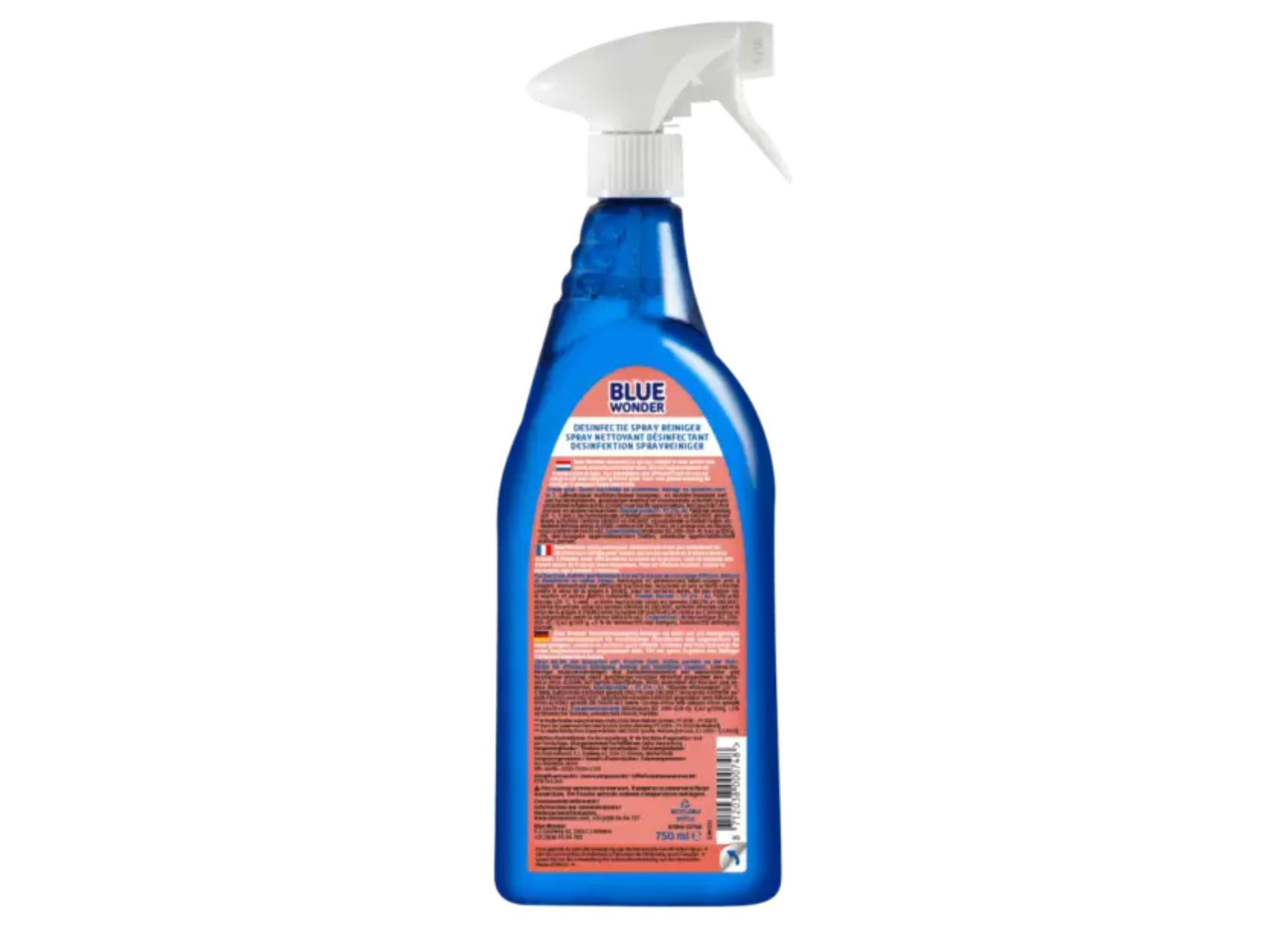 BLUE WONDER DESINFECTIE SPRAY REINIGER 750ML