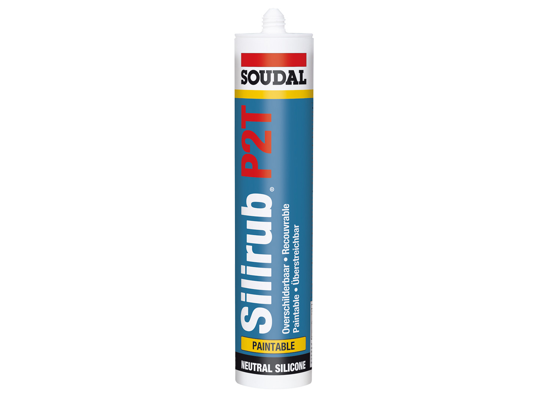 SOUDAL SILIRUB P2T TRANSPARENT 300ML