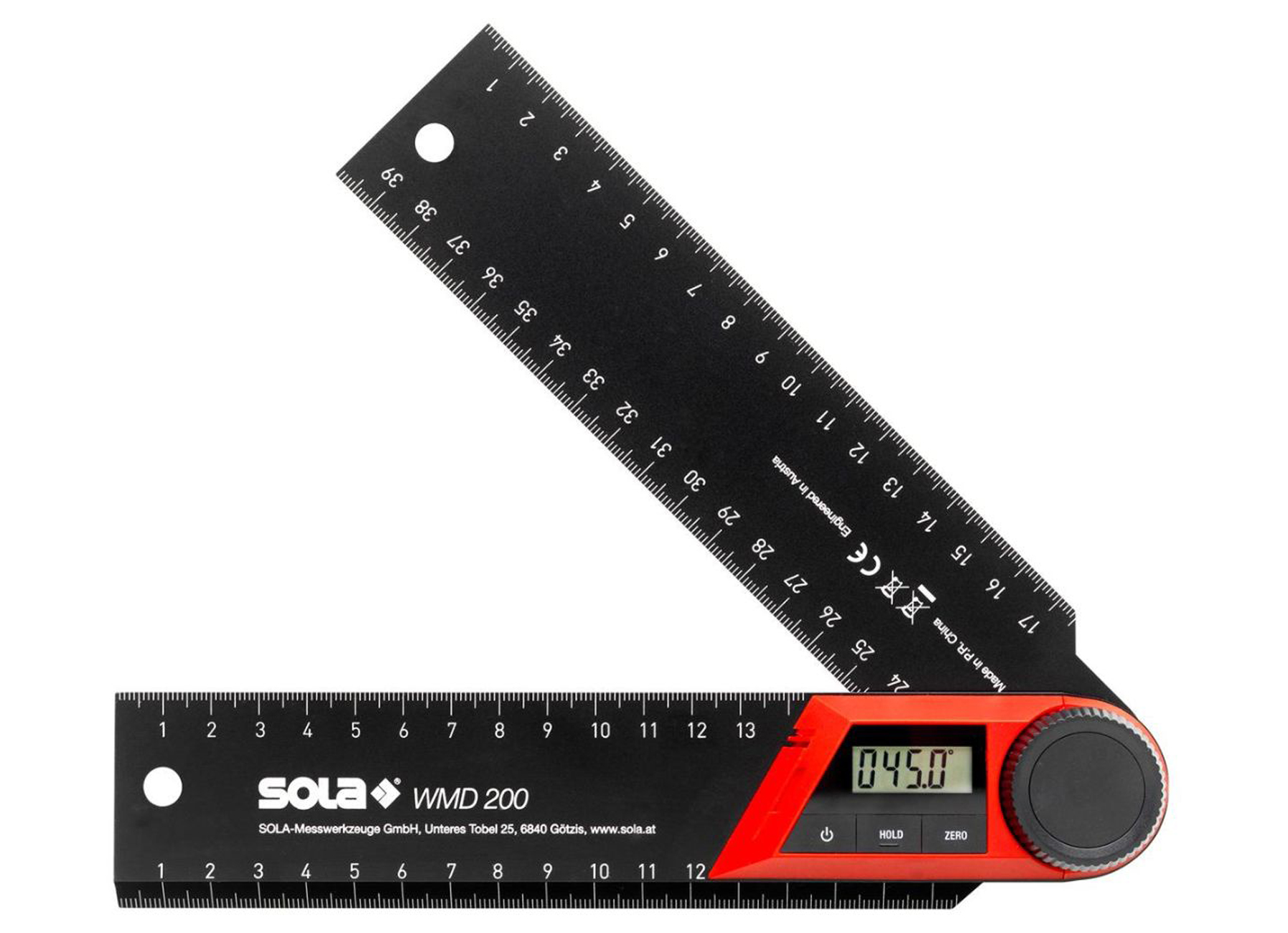 SOLA WMD MESUREUR D'ANGLE NUMERIQUE 200MM