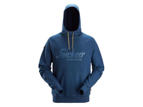 SNICKERS SWEAT-SHIRT A CAPUCHE AVEC LOGO 2894 BLEU PROFOND - XL